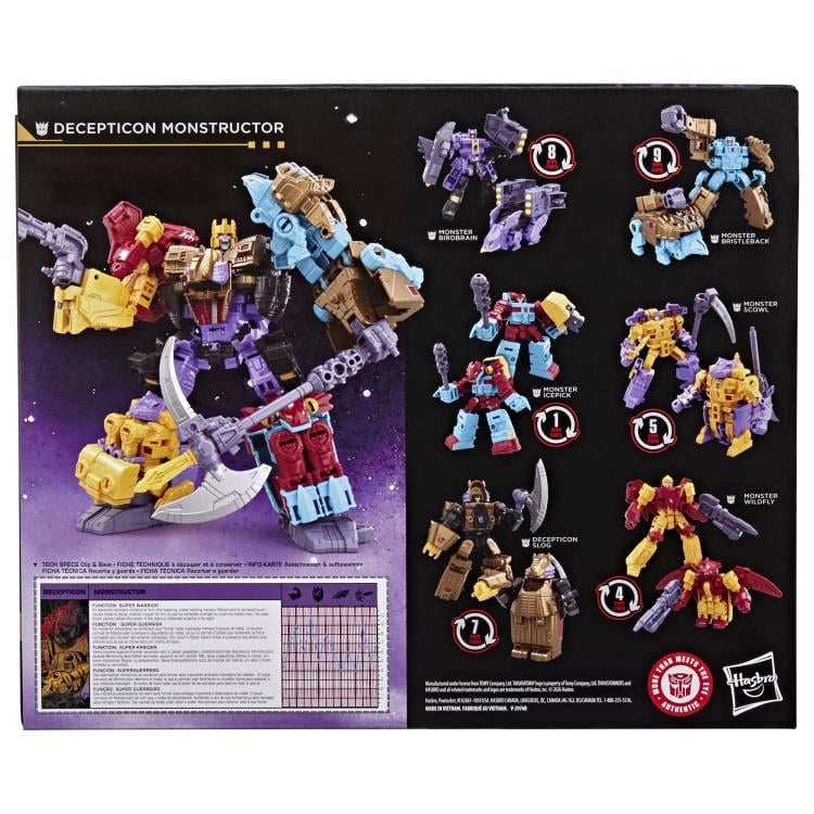 Transformers: Age of the Primes Decepticon Monstructor Combiner Gallery Image 9