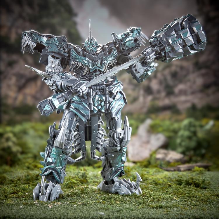 Transformers: Age of Extinction Studio Series Titan Class Grimlock Action Figure Gallery Image 4