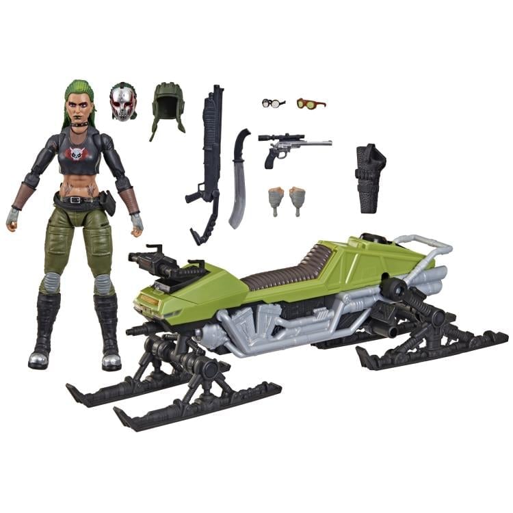 G.I. Joe Classified Series #194 Zanya & Dreadnok Chameleon (Swamp Skier) Action Figure Set Gallery Image 12