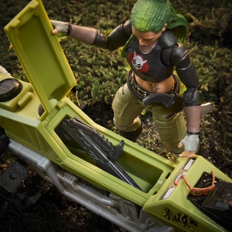 G.I. Joe Classified Series #194 Zanya & Dreadnok Chameleon (Swamp Skier) Action Figure Set Gallery Image 8