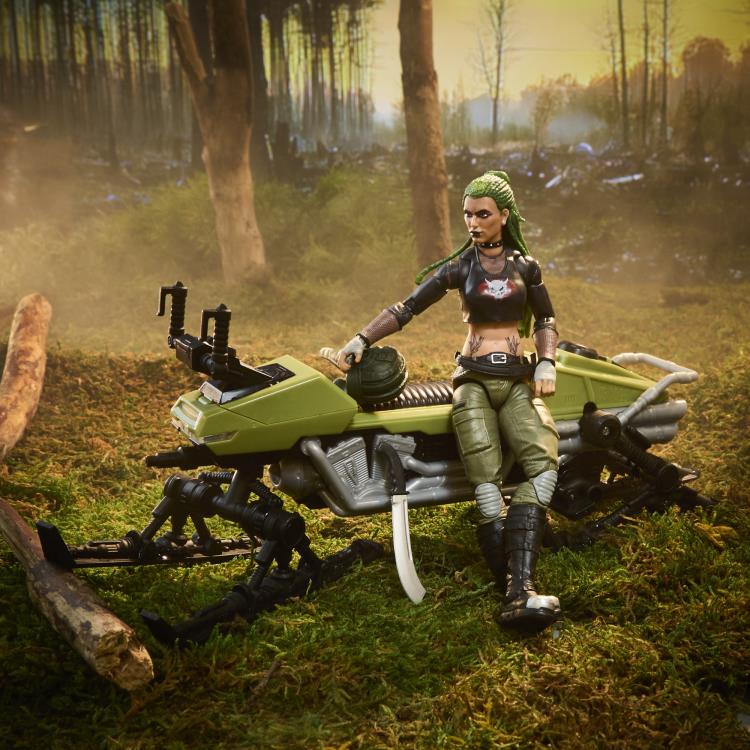G.I. Joe Classified Series #194 Zanya & Dreadnok Chameleon (Swamp Skier) Action Figure Set Gallery Image 6