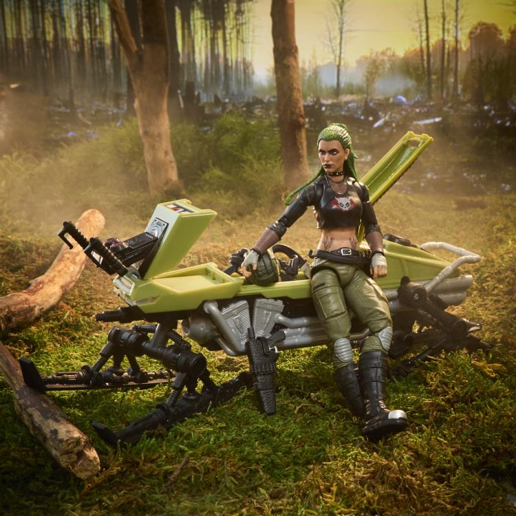 G.I. Joe Classified Series #194 Zanya & Dreadnok Chameleon (Swamp