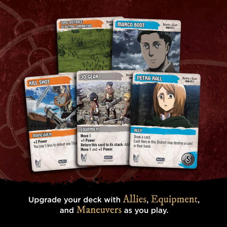 Attack on Titan Deck Building Game Season 1 Gallery Image 8