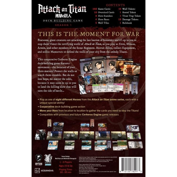 Attack on Titan Deck Building Game Season 1 Gallery Image 4