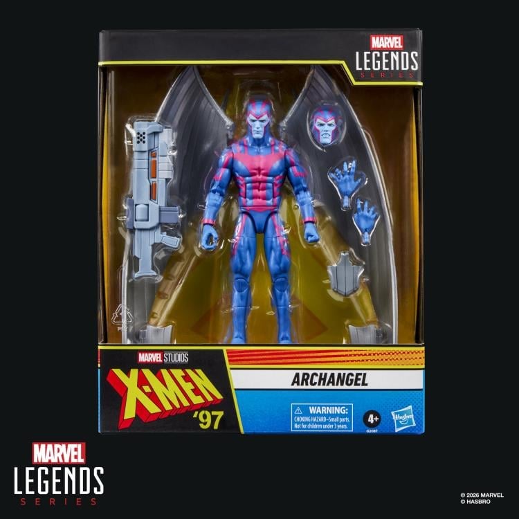 Marvel Legends X-Men Archangel フィギュア Amazon.com: Marvel Legends Series X-Men 6-Inch Archangel Action