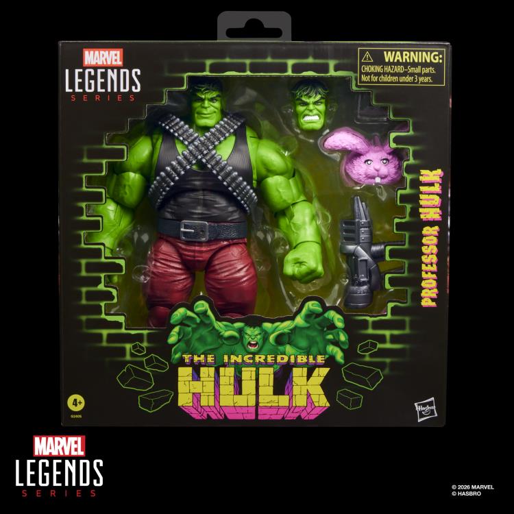 The Incredible Hulk Marvel Legends Professor Hulk Deluxe Action Figure Gallery Image 12
