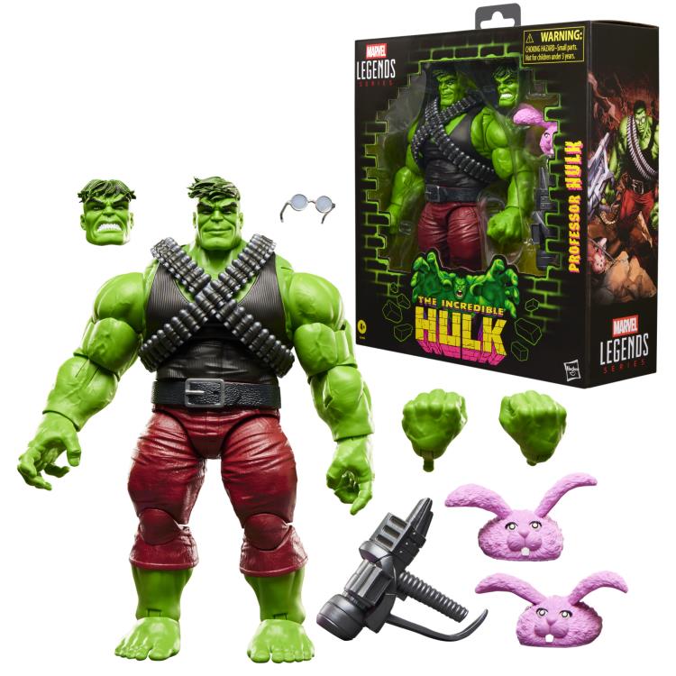 The Incredible Hulk Marvel Legends Professor Hulk Deluxe Action Figure Gallery Image 11