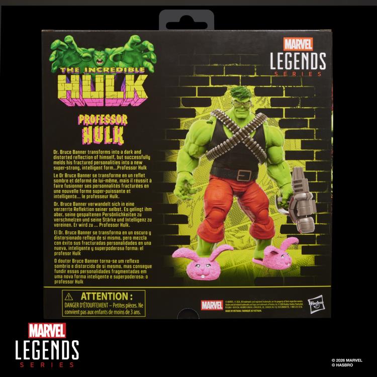 The Incredible Hulk Marvel Legends Professor Hulk Deluxe Action Figure Gallery Image 14