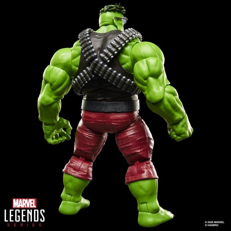 The Incredible Hulk Marvel Legends Professor Hulk Deluxe Action Figure Gallery Image 5