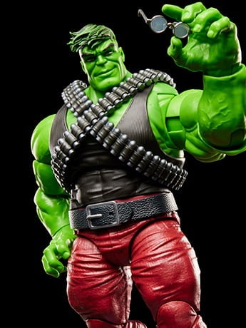 The Incredible Hulk Marvel Legends Professor Hulk Deluxe Action Figure