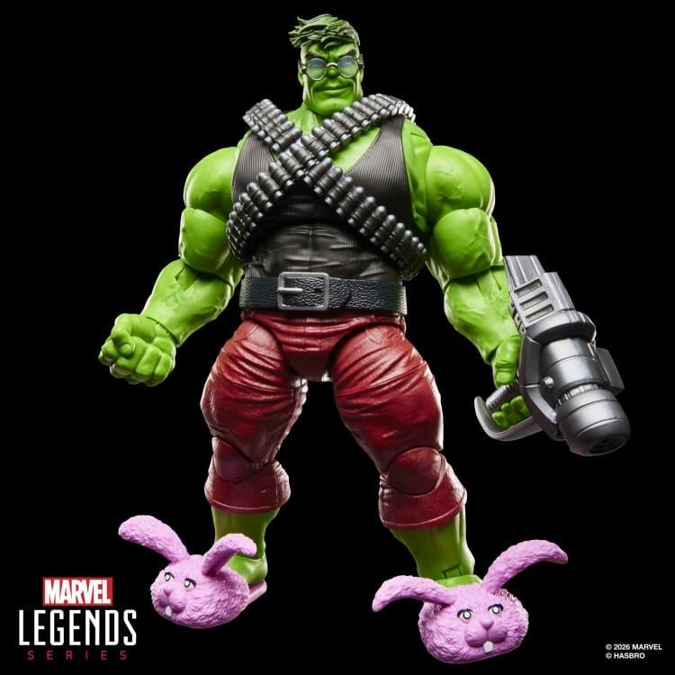 The Incredible Hulk Marvel Legends Professor Hulk Deluxe Action Figure Gallery Image 4
