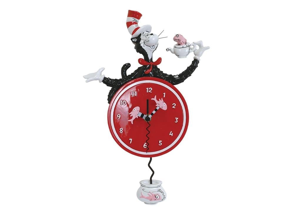 Dr. Seuss Cat in the Hat Wall Clock Gallery Image 1