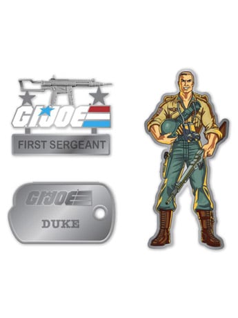 G.I. Joe Duke Pin Set Gallery Image 2