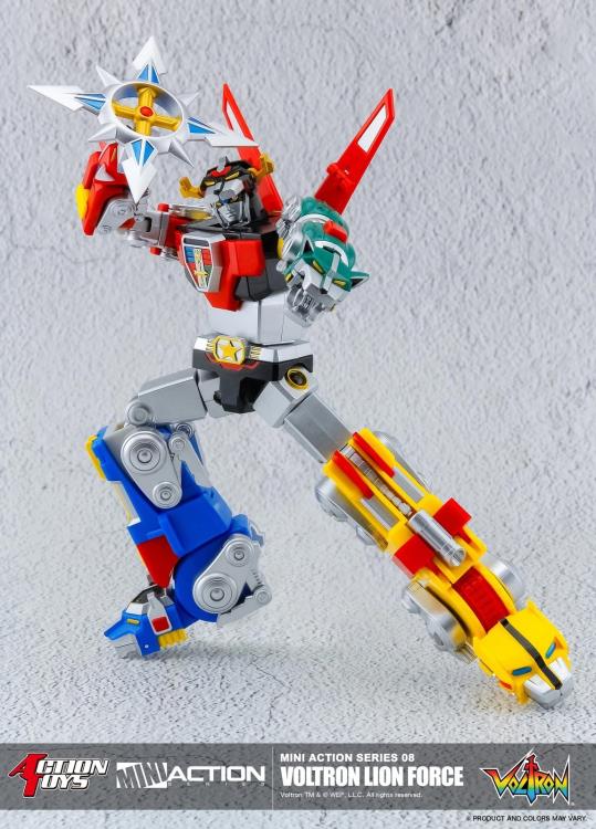 Voltron: Defender of the Universe Mini Action Series 08 Voltron Lion Force Action Figure Gallery Image 7