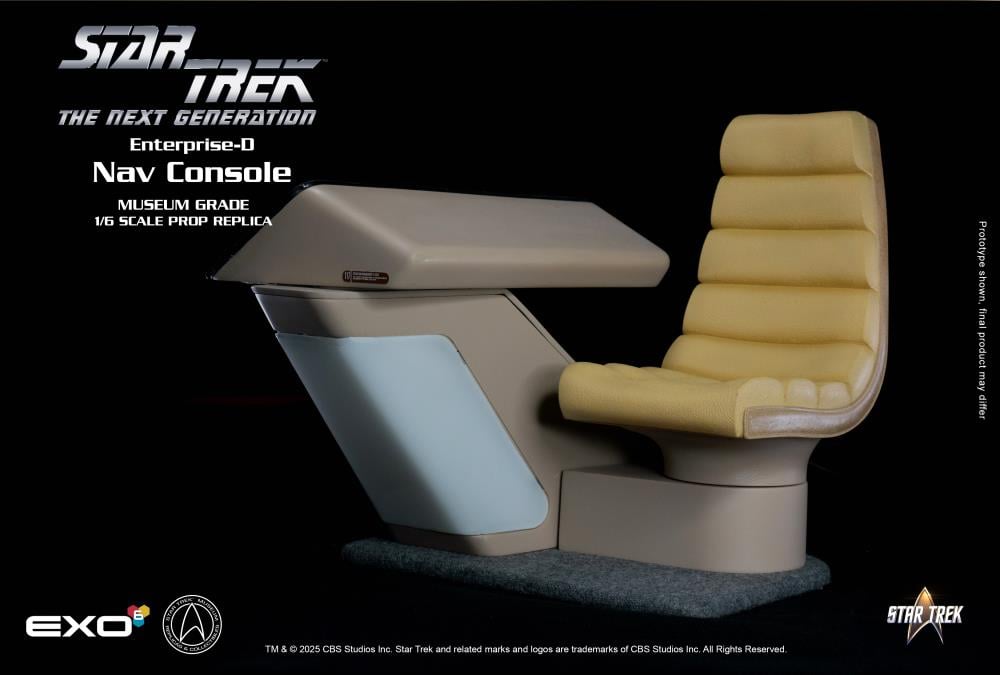 Star Trek: The Next Generation Enterprise-D Bridge Navigation Console 1/6 Scale Replica Gallery Image 4