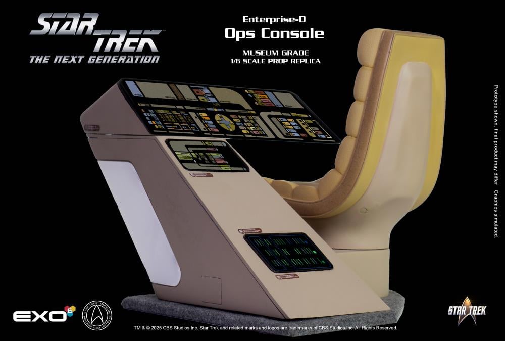 Star Trek: The Next Generation Enterprise-D Bridge Operations Console 1/6 Scale Replica Gallery Image 6