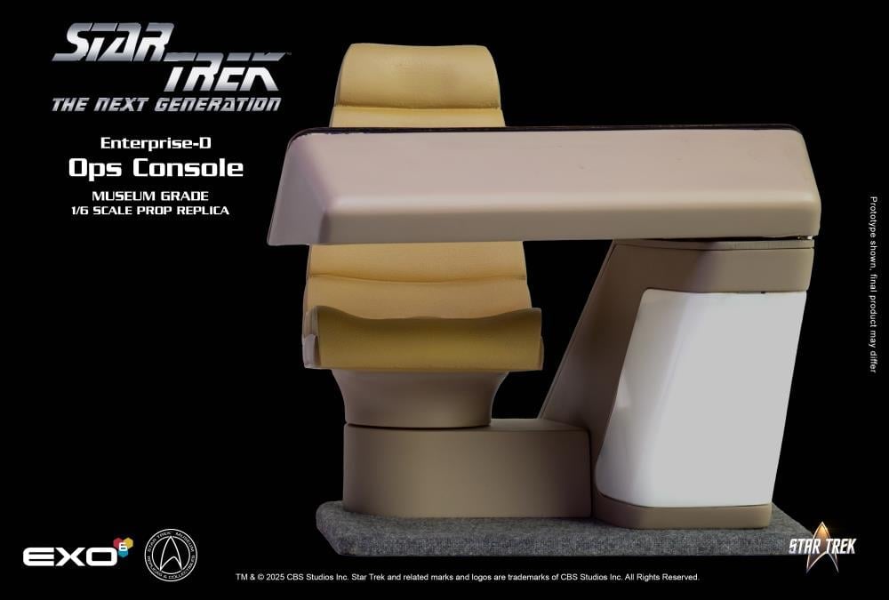 Star Trek: The Next Generation Enterprise-D Bridge Operations Console 1/6 Scale Replica Gallery Image 5