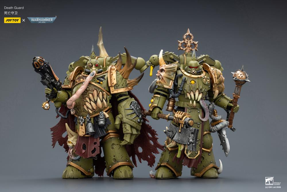 Warhammer 40,000 Death Guard Plague Marine 1/18 Scale Action Figure Gallery Image 15