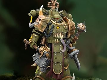 Warhammer 40,000 Death Guard Plague Marine 1/18 Scale Action Figure