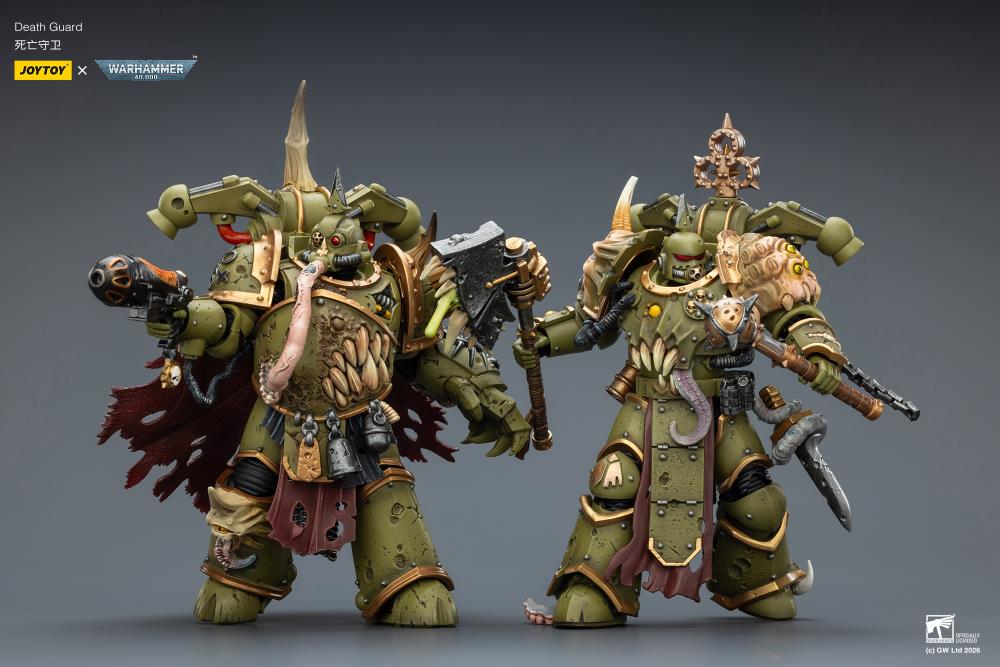 Warhammer 40,000 Death Guard Plague Marine 1/18 Scale Action Figure Gallery Image 16