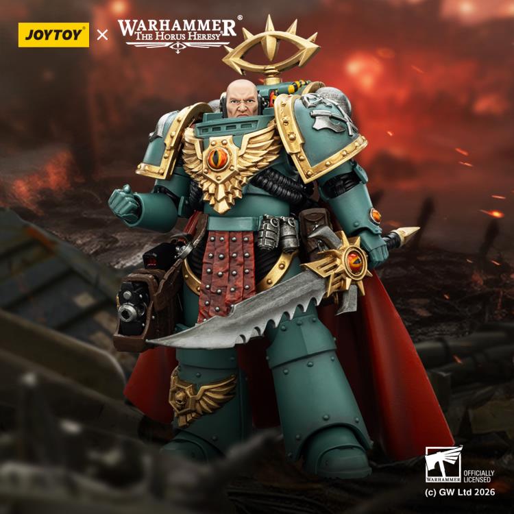 Warhammer: The Horus Heresy Sons of Horus Tybalt Marr Captain of the 18th Company 1/18 Scale Action Figure Gallery Image 3