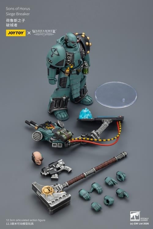 Warhammer: The Horus Heresy Sons of Horus Siege Breaker 1/18 Scale Action Figure Gallery Image 15