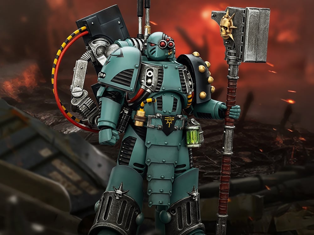 Warhammer: The Horus Heresy Sons of Horus Siege Breaker 1/18 Scale Action Figure Gallery Image 1