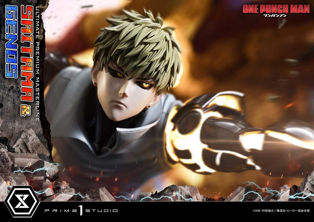 One-Punch Man Ultimate Premium Masterline Saitama & Genos (Deluxe Bonus Ver.) 1/4 Scale Limited Edition Statue Gallery Image 24