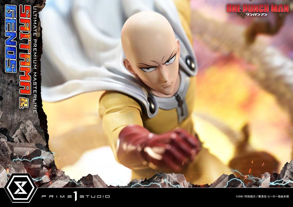 One-Punch Man Ultimate Premium Masterline Saitama & Genos (Deluxe Bonus Ver.) 1/4 Scale Limited Edition Statue Gallery Image 21