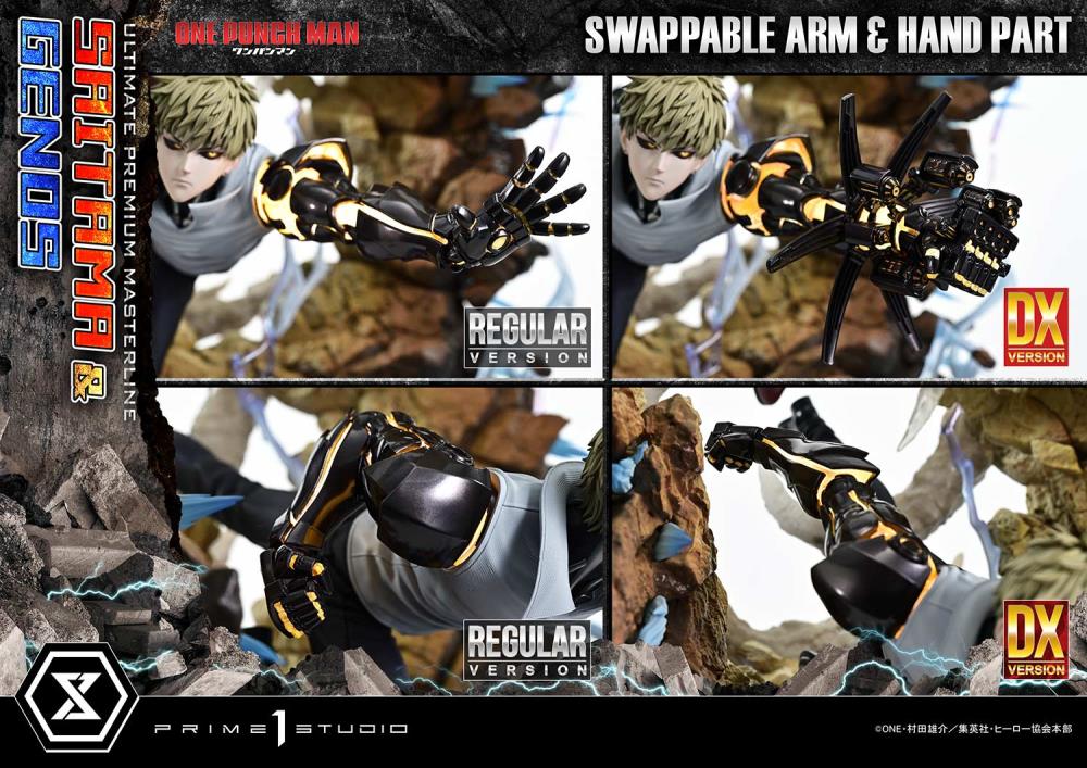 One-Punch Man Ultimate Premium Masterline Saitama & Genos (Deluxe Bonus Ver.) 1/4 Scale Limited Edition Statue Gallery Image 29