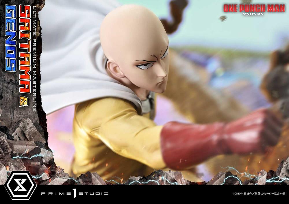 One-Punch Man Ultimate Premium Masterline Saitama & Genos (Deluxe Bonus Ver.) 1/4 Scale Limited Edition Statue Gallery Image 20