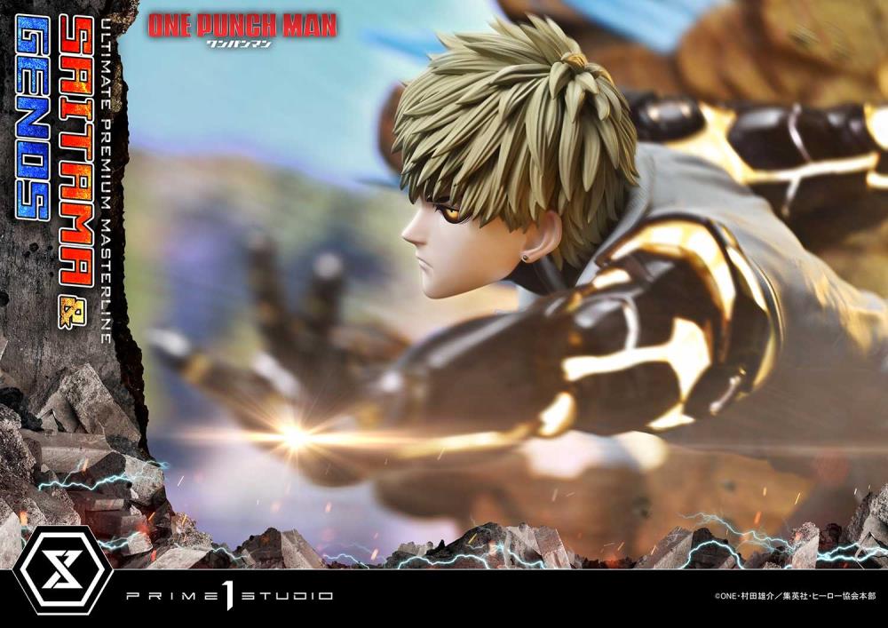 One-Punch Man Ultimate Premium Masterline Saitama & Genos (Deluxe Bonus Ver.) 1/4 Scale Limited Edition Statue Gallery Image 25