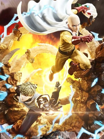 One-Punch Man Ultimate Premium Masterline Saitama & Genos (Deluxe Bonus Ver.) 1/4 Scale Limited Edition Statue Gallery Image 2