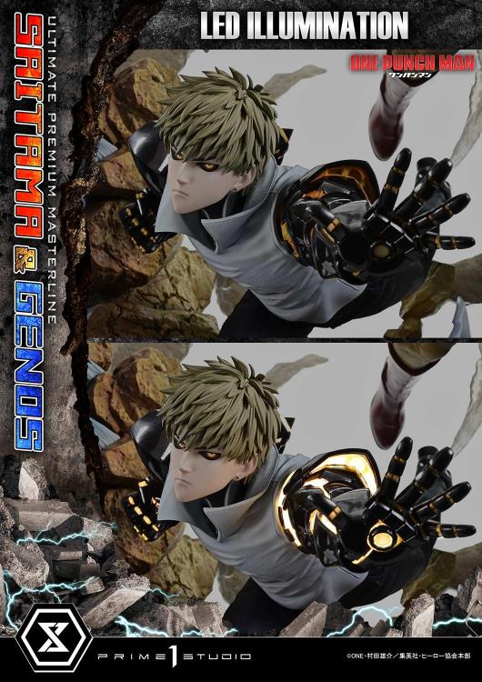 One-Punch Man Ultimate Premium Masterline Saitama & Genos (Deluxe Bonus Ver.) 1/4 Scale Limited Edition Statue Gallery Image 31