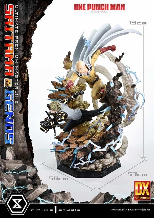One-Punch Man Ultimate Premium Masterline Saitama & Genos (Deluxe Bonus Ver.) 1/4 Scale Limited Edition Statue Gallery Image 32