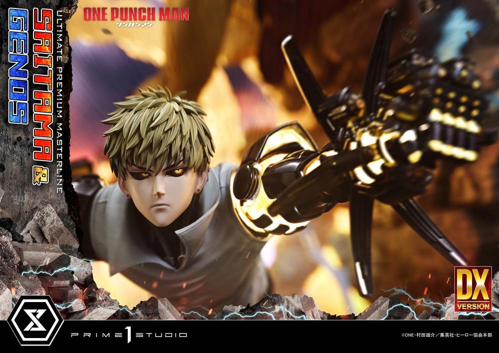 One-Punch Man Ultimate Premium Masterline Saitama & Genos (Deluxe Bonus Ver.) 1/4 Scale Limited Edition Statue Gallery Image 23