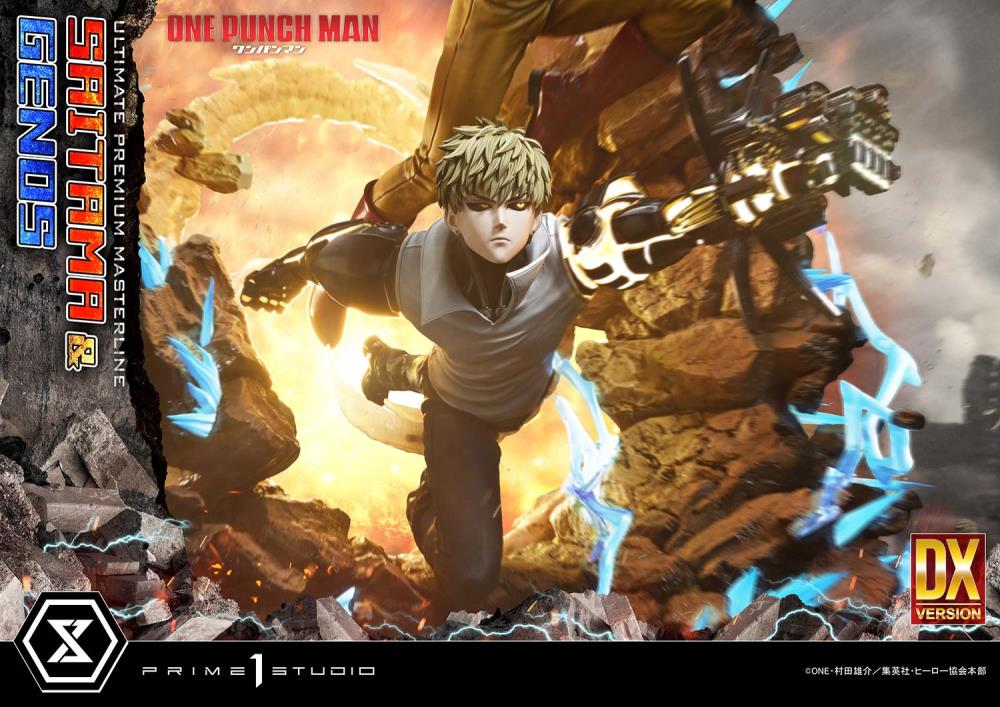 One-Punch Man Ultimate Premium Masterline Saitama & Genos (Deluxe Bonus Ver.) 1/4 Scale Limited Edition Statue Gallery Image 15