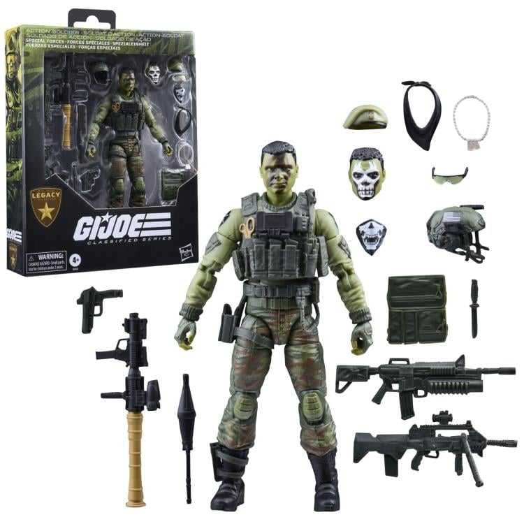 G.I. Joe Classified Series Legacy Collection Action Soldier (Special Forces) Action Figure Gallery Image 16