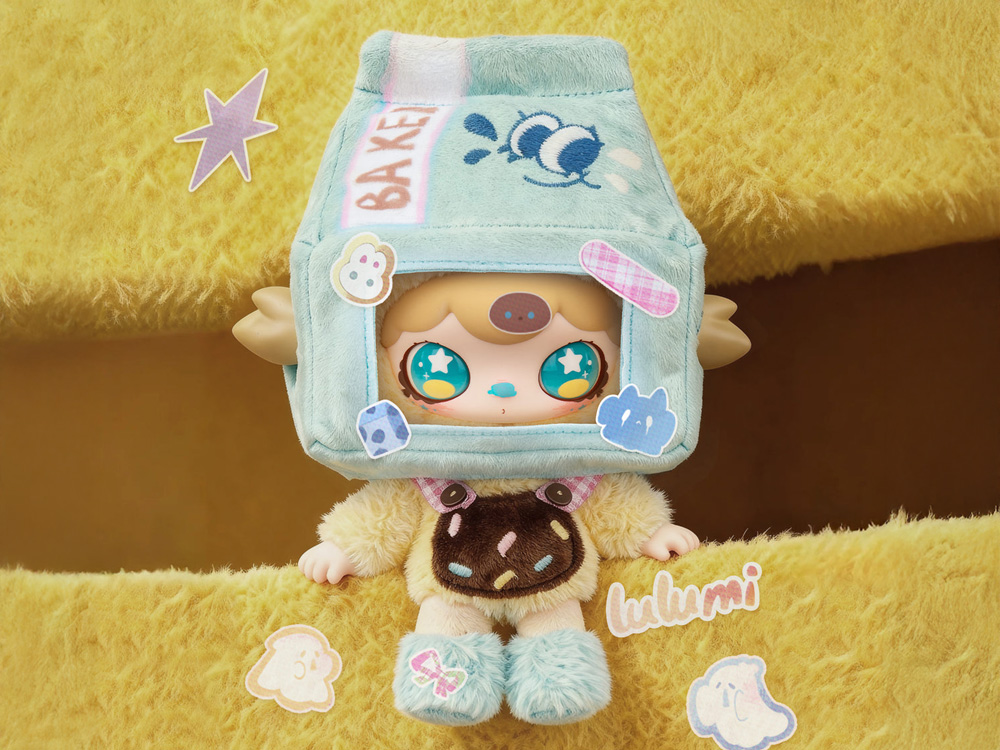 Lulumi Hide ’n’ Seek with You Blueberry Milk Limited Edition Plush Gallery Image 1
