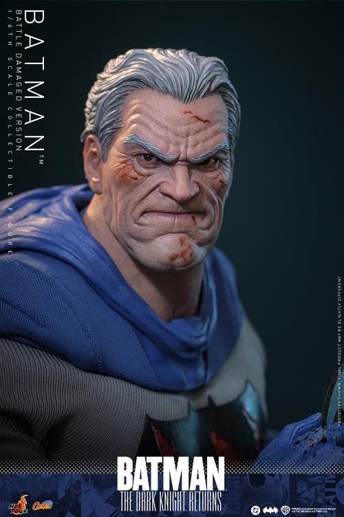 Batman: The Dark Knight Returns CMS031 Batman (Battle Damaged Version) 1/6th Scale Collectible Figure Gallery Image 15