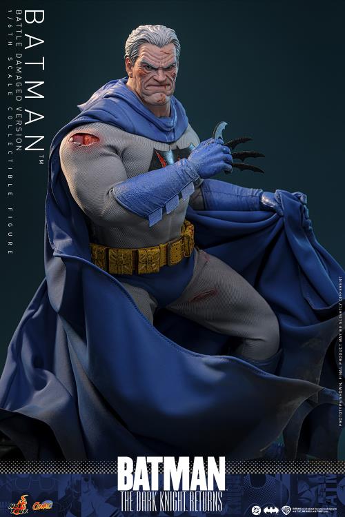Batman: The Dark Knight Returns CMS031 Batman (Battle Damaged Version) 1/6th Scale Collectible Figure Gallery Image 12