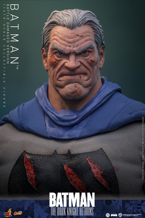 Batman: The Dark Knight Returns CMS031 Batman (Battle Damaged Version) 1/6th Scale Collectible Figure Gallery Image 16