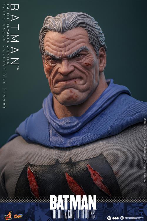 Batman: The Dark Knight Returns CMS031 Batman (Battle Damaged Version) 1/6th Scale Collectible Figure Gallery Image 17