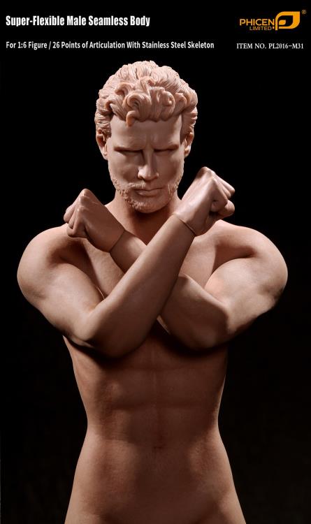 Super-Flexible Male Seamless 1/6 Scale Body 2.0 (M31) Gallery Image 7