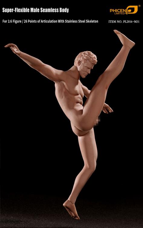 Super-Flexible Male Seamless 1/6 Scale Body 2.0 (M31) Gallery Image 5