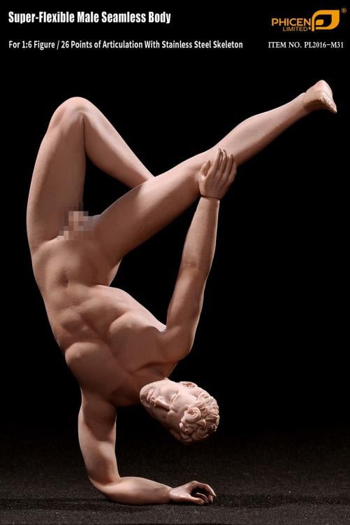 Super-Flexible Male Seamless 1/6 Scale Body 2.0 (M31) Gallery Image 9