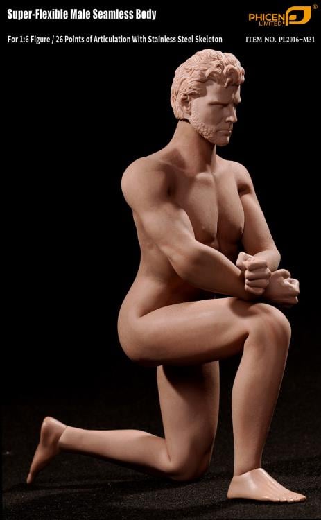 Super-Flexible Male Seamless 1/6 Scale Body 2.0 (M31) Gallery Image 10