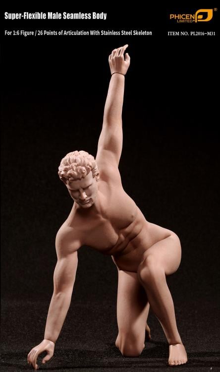 Super-Flexible Male Seamless 1/6 Scale Body 2.0 (M31) Gallery Image 3