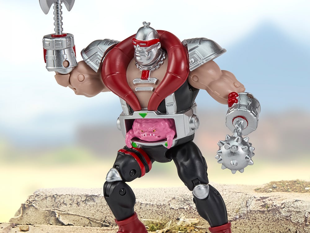 Teenage Mutant Ninja Turtles x G.I. Joe Krang as Destro Action Figure