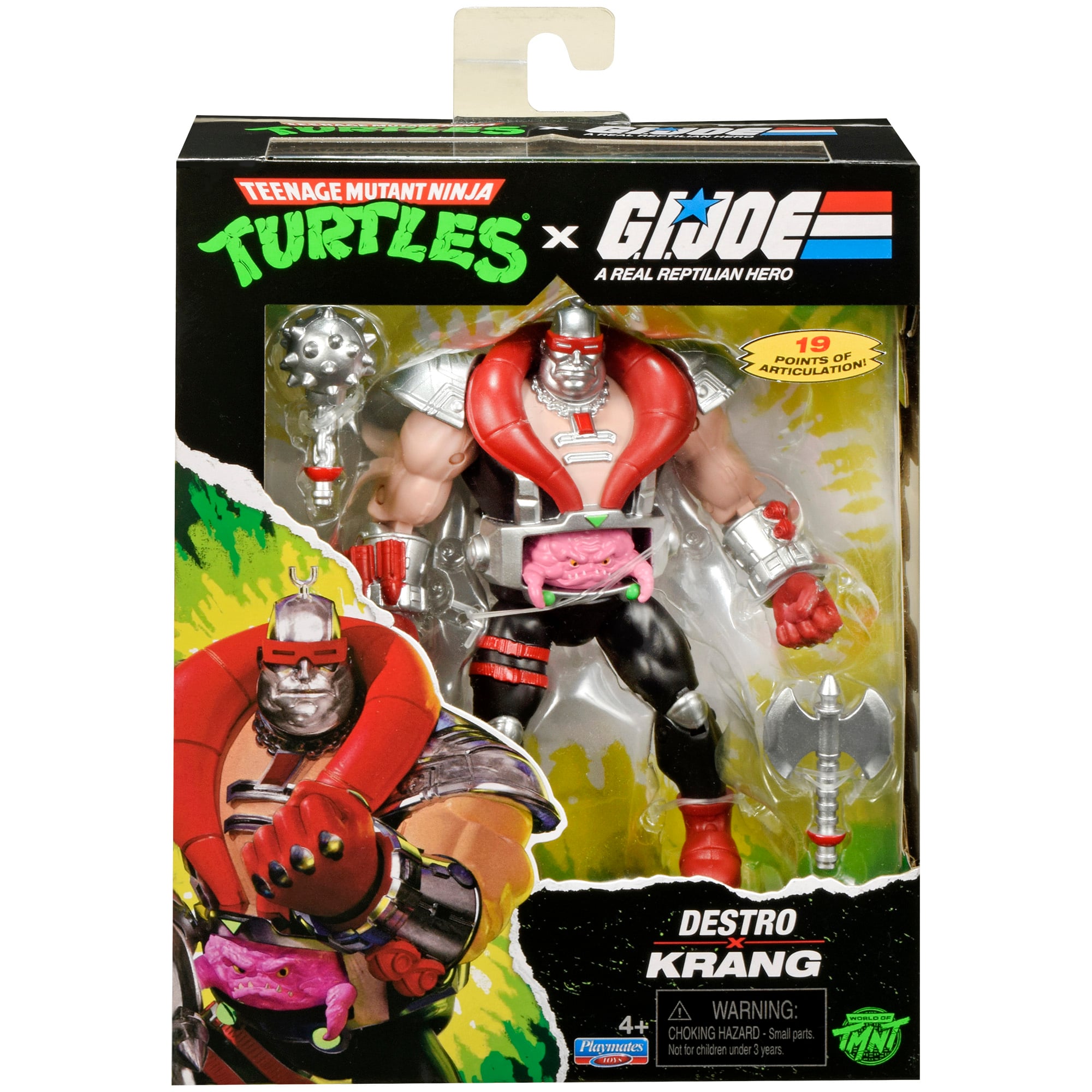 Teenage Mutant Ninja Turtles x G.I. Joe Krang as Destro Action Figure Gallery Image 8